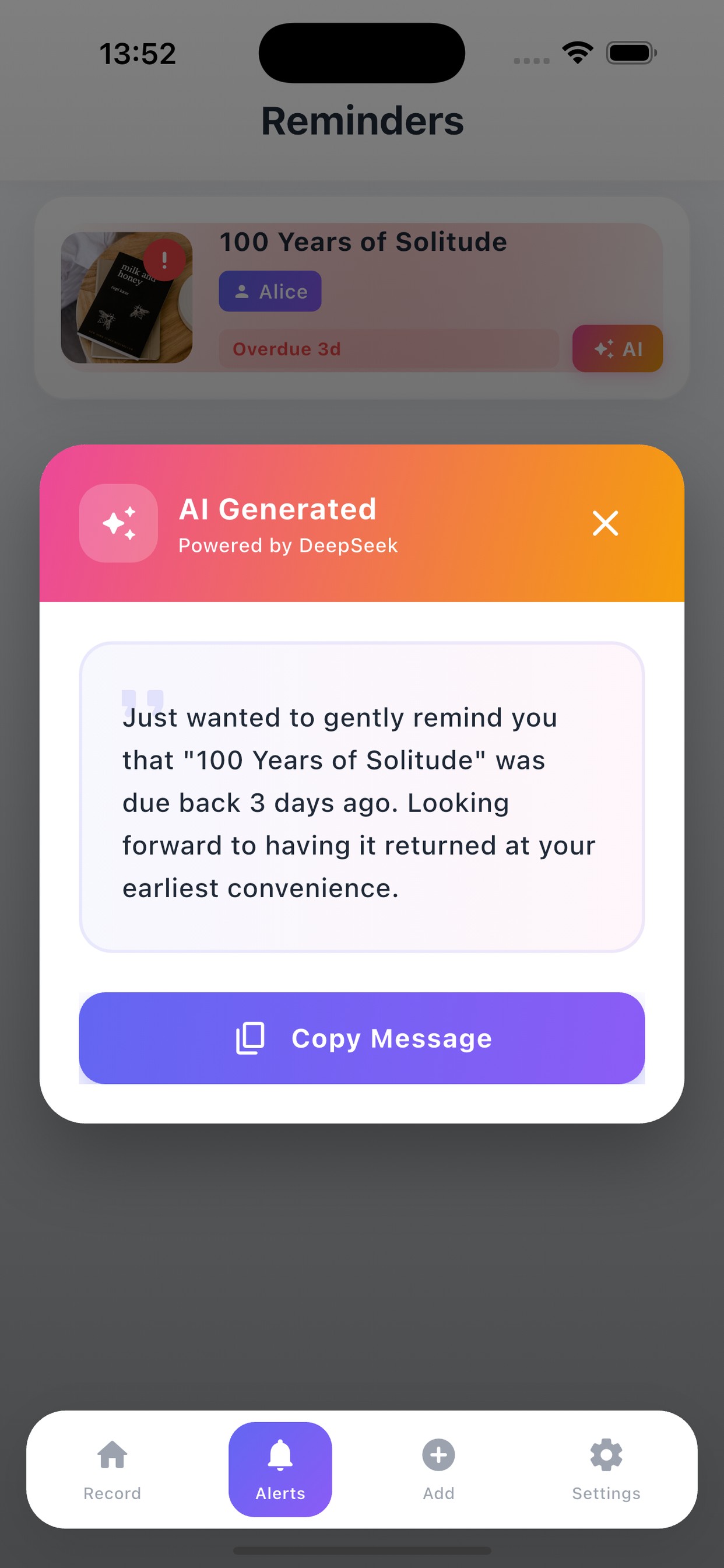 Borrily Screenshot 3